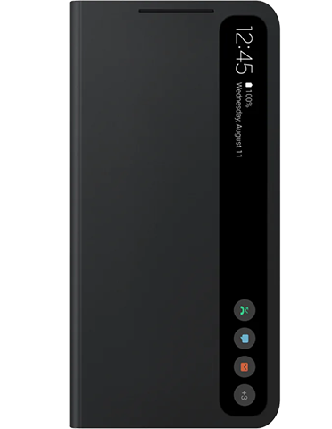 کاور S View سامسونگ مدل EF-PG990CBEGWW مناسب برای گوشی سامسونگ Galaxy S21 FE | اورجینال