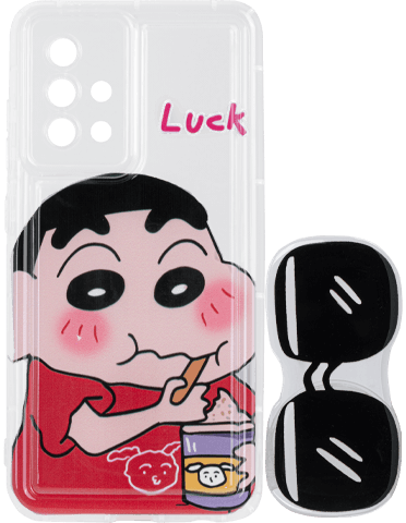 کاور ژله‌ای عروسکی پاپ سوکت‌دار مدل Luck برای گوشی سامسونگ گلکسی A51