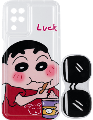 کاور ژله‌ای عروسکی پاپ سوکت‌دار مدل Luck برای گوشی سامسونگ گلکسی A12