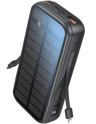 پاوربانک گرین لاین مدل PD20W Solar 2 ظرفیت 16000 میلی آمپر