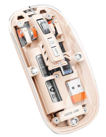 ماوس بی‌سیم گرین لاین مدل 2 Transparent Mouse 