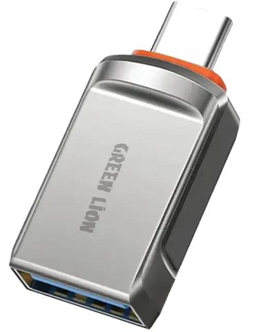 مبدل یو اس بی آ به تایپ سی گرین لاین مدل OTG USB-A To USB-C
