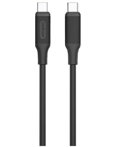 کابل تایپ سی به تایپ سی گرین لاین مدل USB-C TO USB-C PVC CABLE 1M 60W
