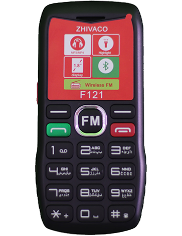 گوشی موبایل ژیواکو مدل F121