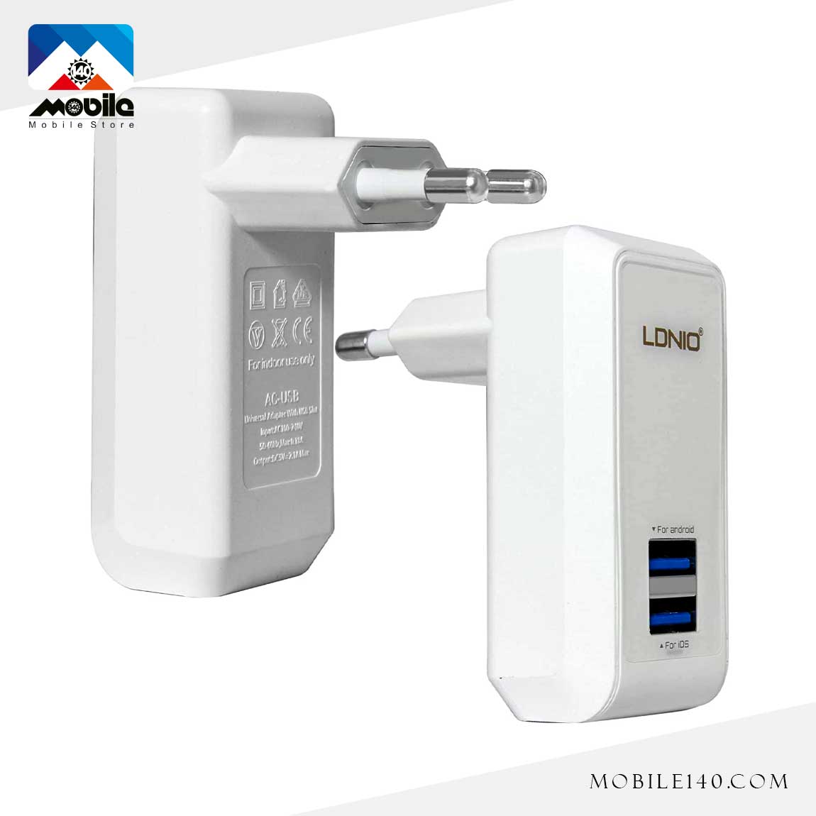 آداپتور و شارژر فندکی 3 به 1 الدینیو مدل S100 2