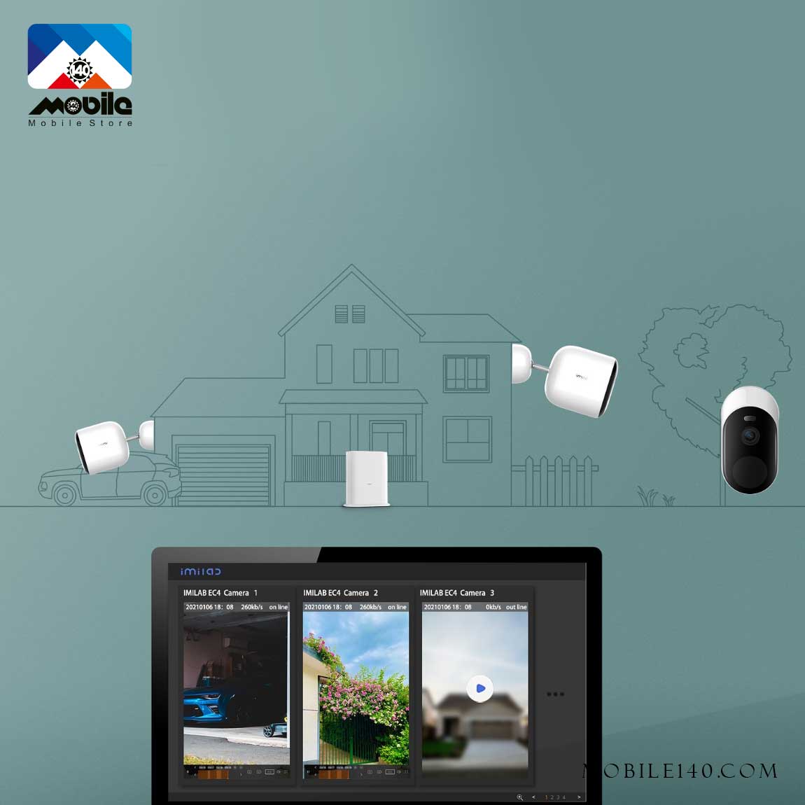 Xiaomi Imilab EC4 Home Security Camera 2