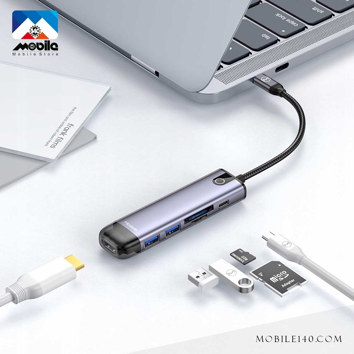 هاب سوئیچ 6 به 1 مک دودو مدل HU-774 1