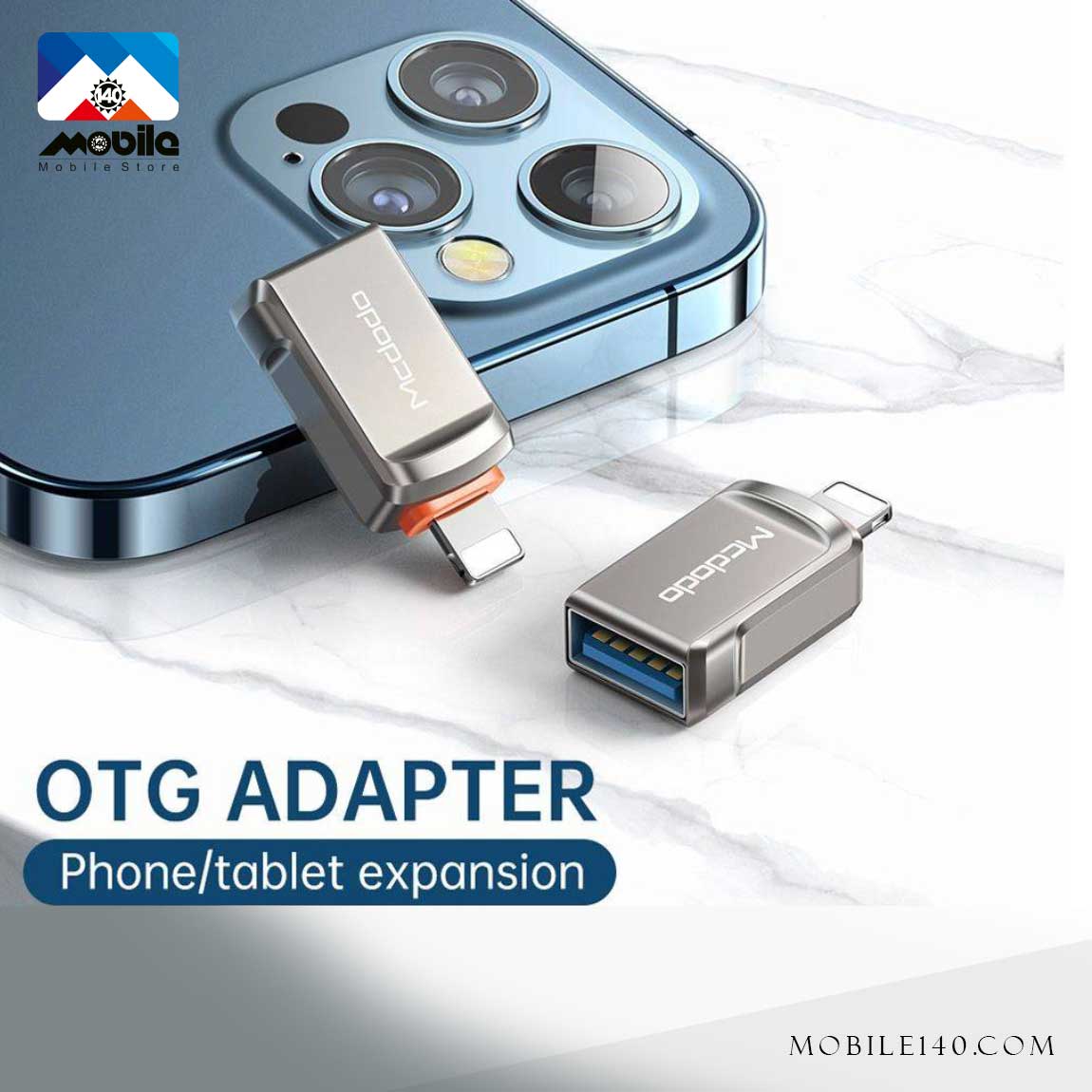 MC dodo OT-8600 USB-2.0 To Lightning OTG 4