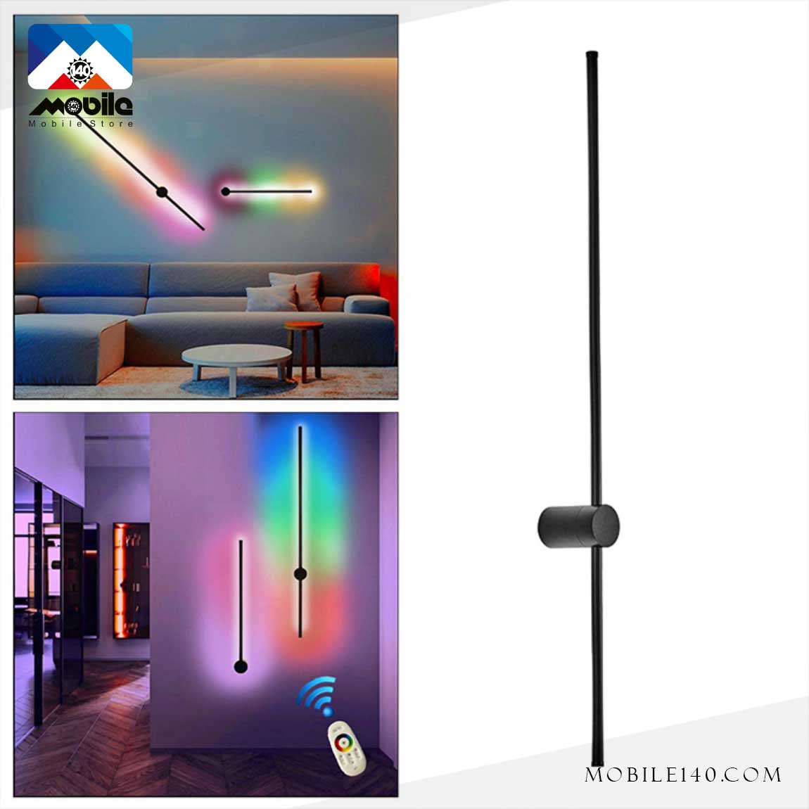RGB LED Sconce 4