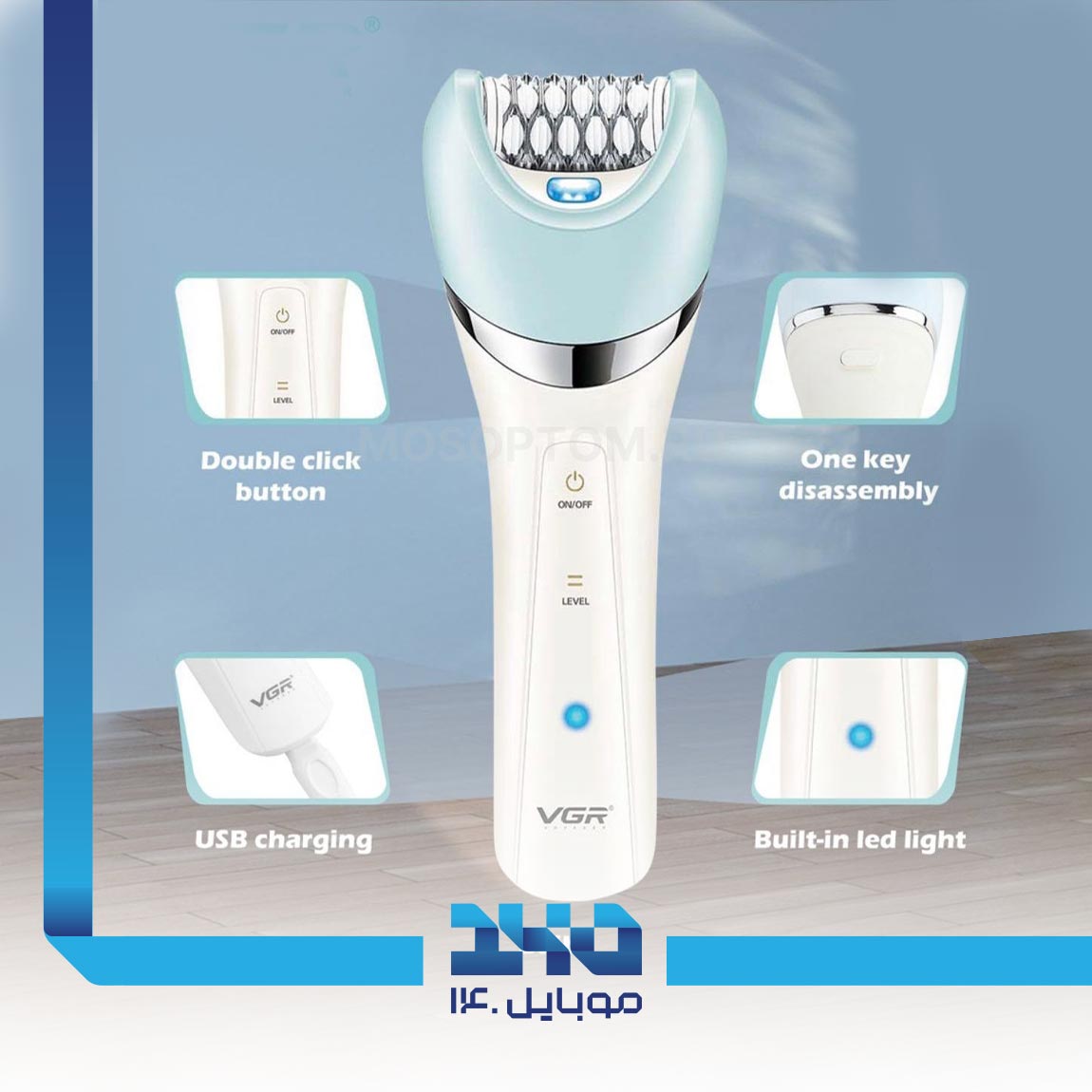VGR V-703 Women Hair Trimmer 6