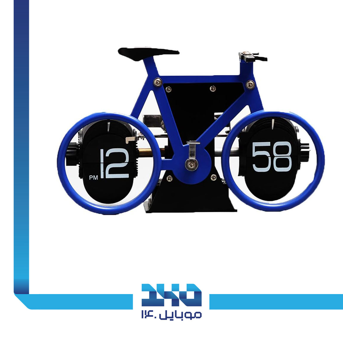 MidClock Bycycle Desktop Watch 2