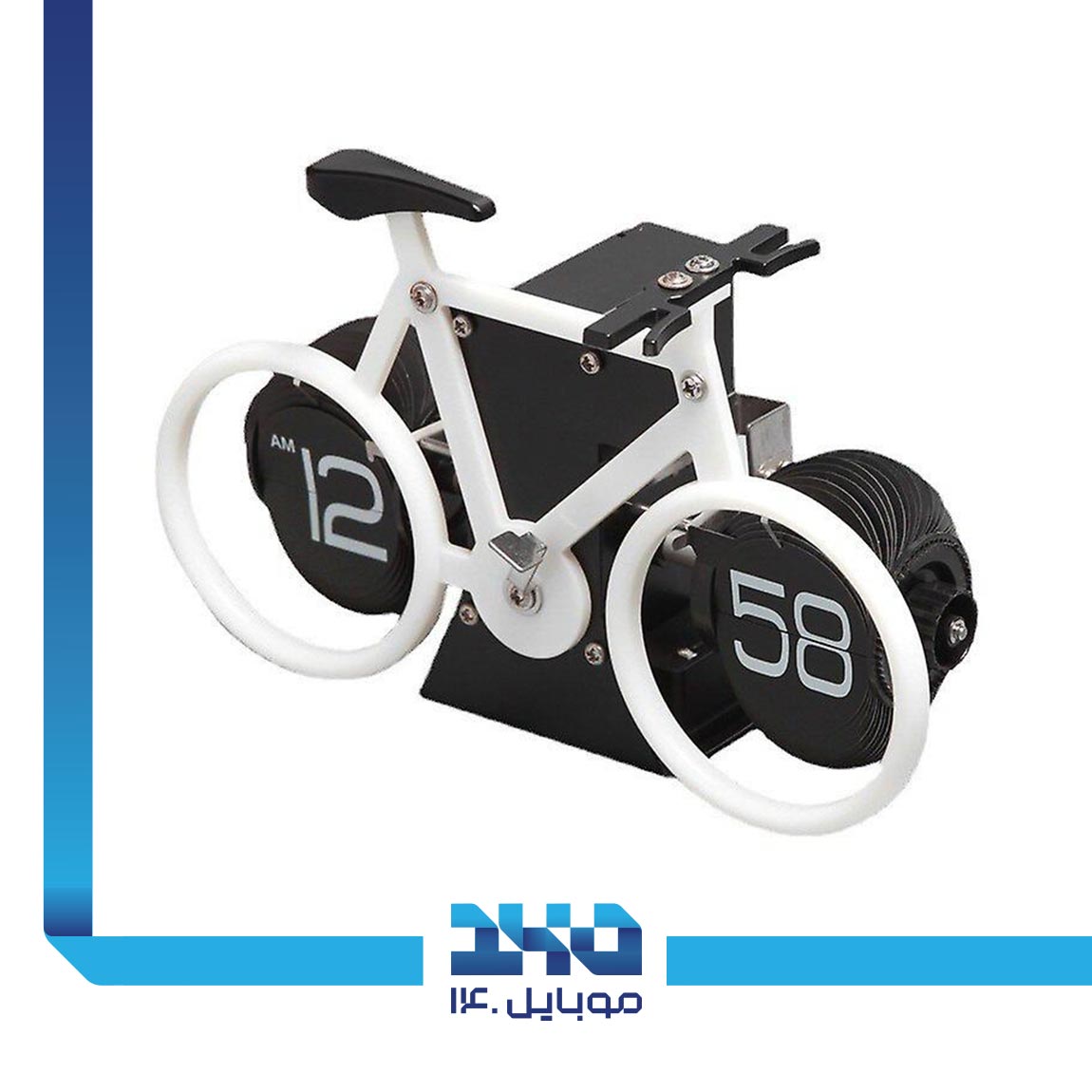 MidClock Bycycle Desktop Watch 3