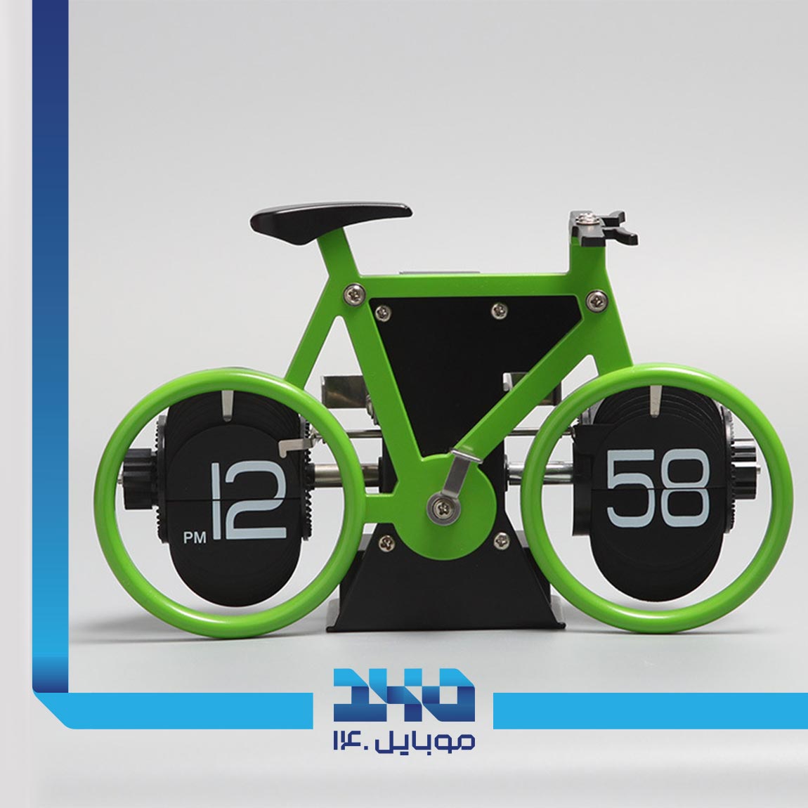 MidClock Bycycle Desktop Watch 4