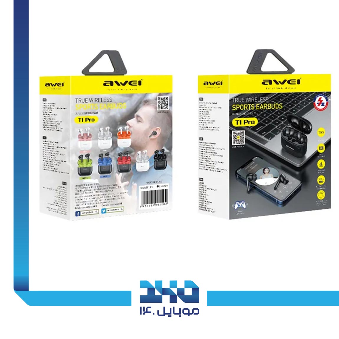 هندزفری بلوتوث آوی مدل TWS T1 Pro 4