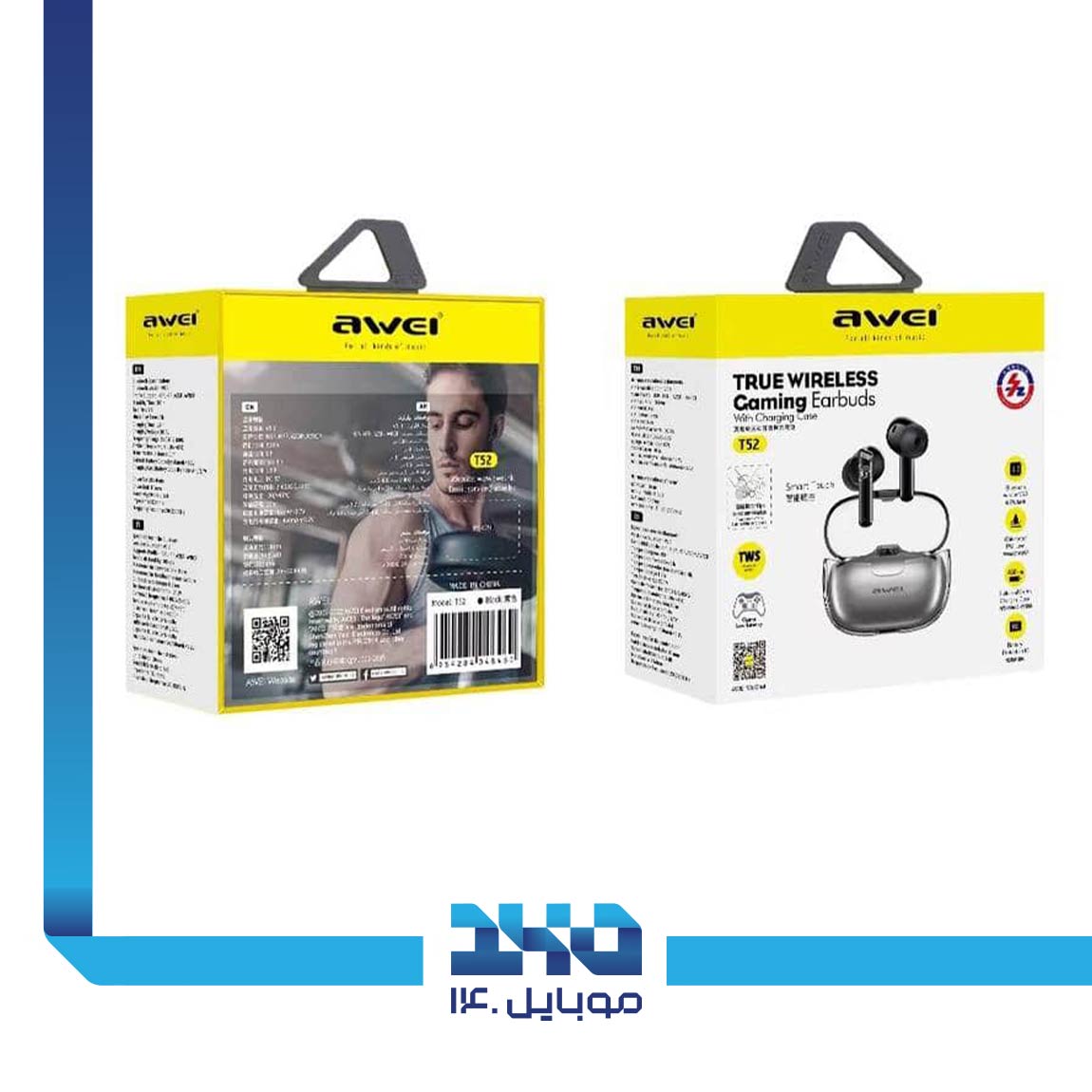 Awei T52 ENC Bluetooth Handsfree 1