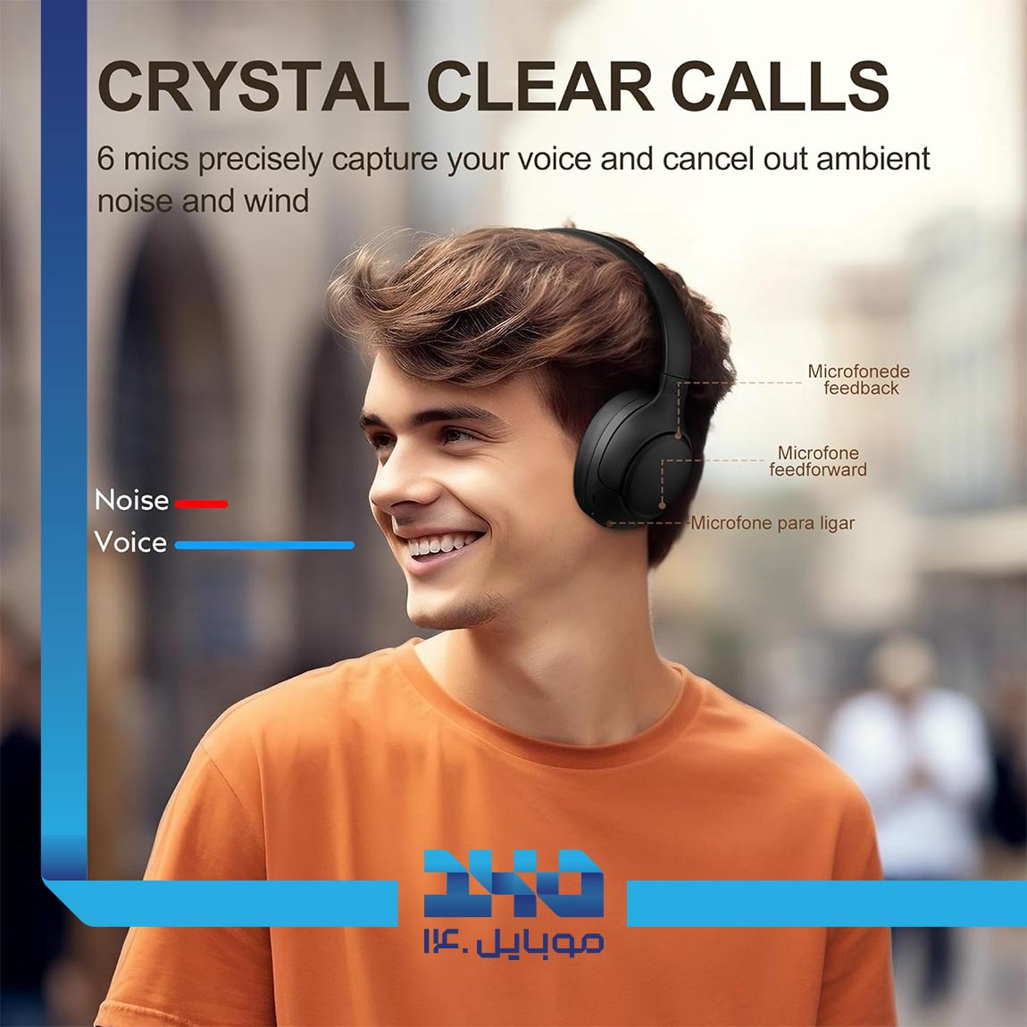 QCY H3 ANC Bluetooth Headphone 5