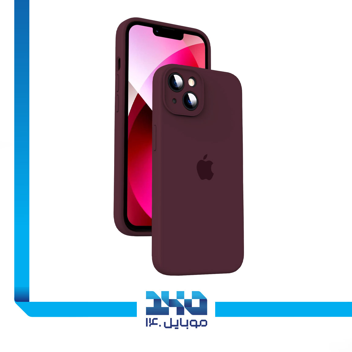 Original Silicone Cover For Apple Iphone 13 7