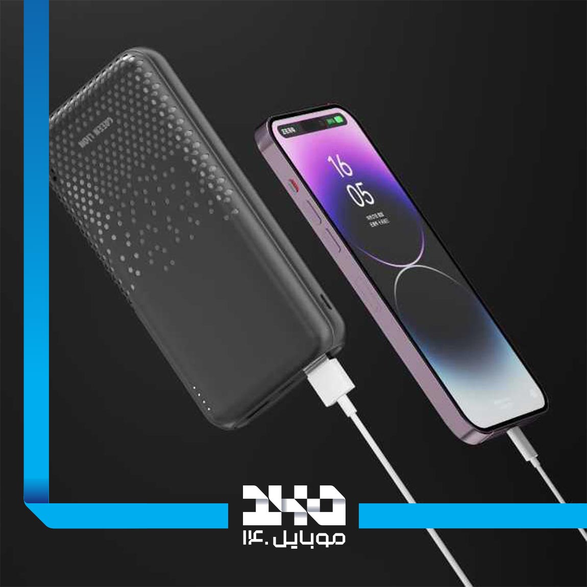 پک 10 عددی پاوربانک گرین لاین مدل Romo Ultra Slim ظرفیت 20000 میلی‌آمپر ساعت 4