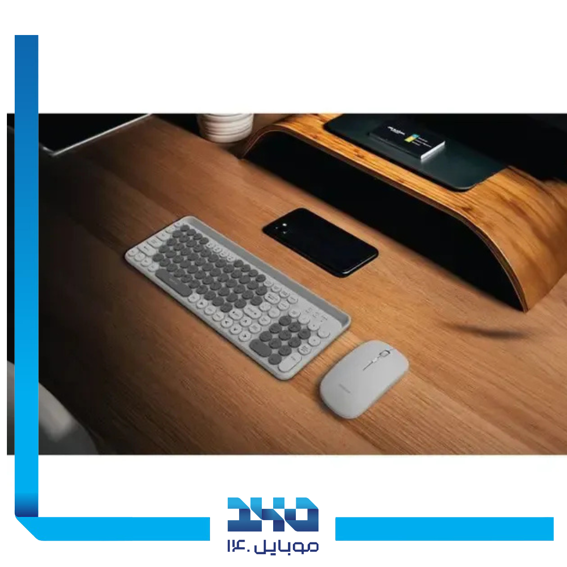 کیبورد و ماوس بی سیم گرین لاین مدل GNWLDUKYBK 1