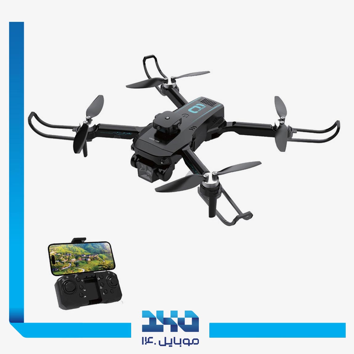 کوادکوپتر دوربین دار گرین لاین مدل G780 Drone 2