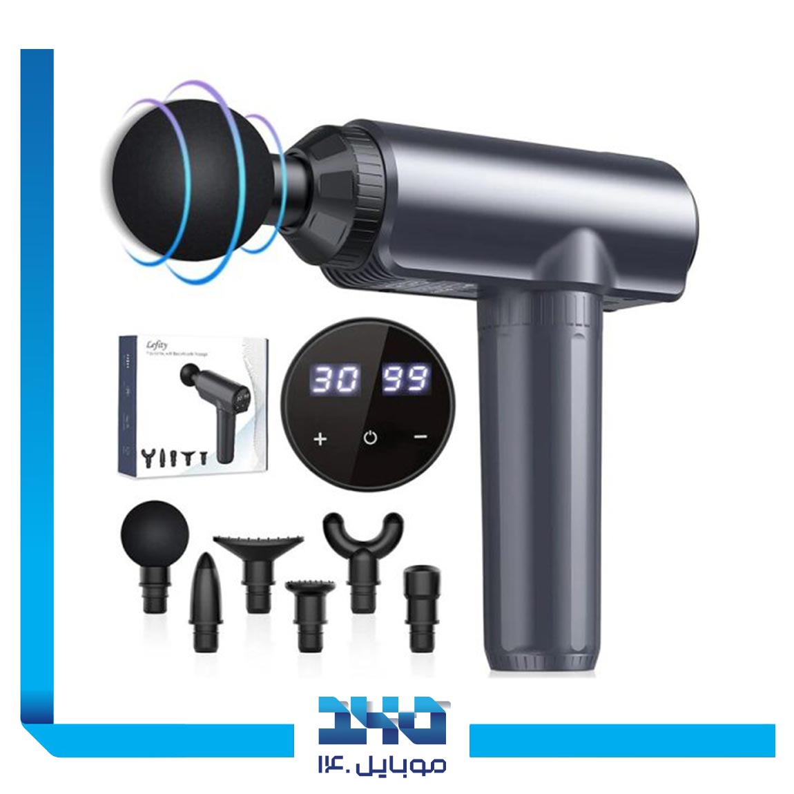 ماساژور تفنگی گرین لاین مدل GMG-05 2