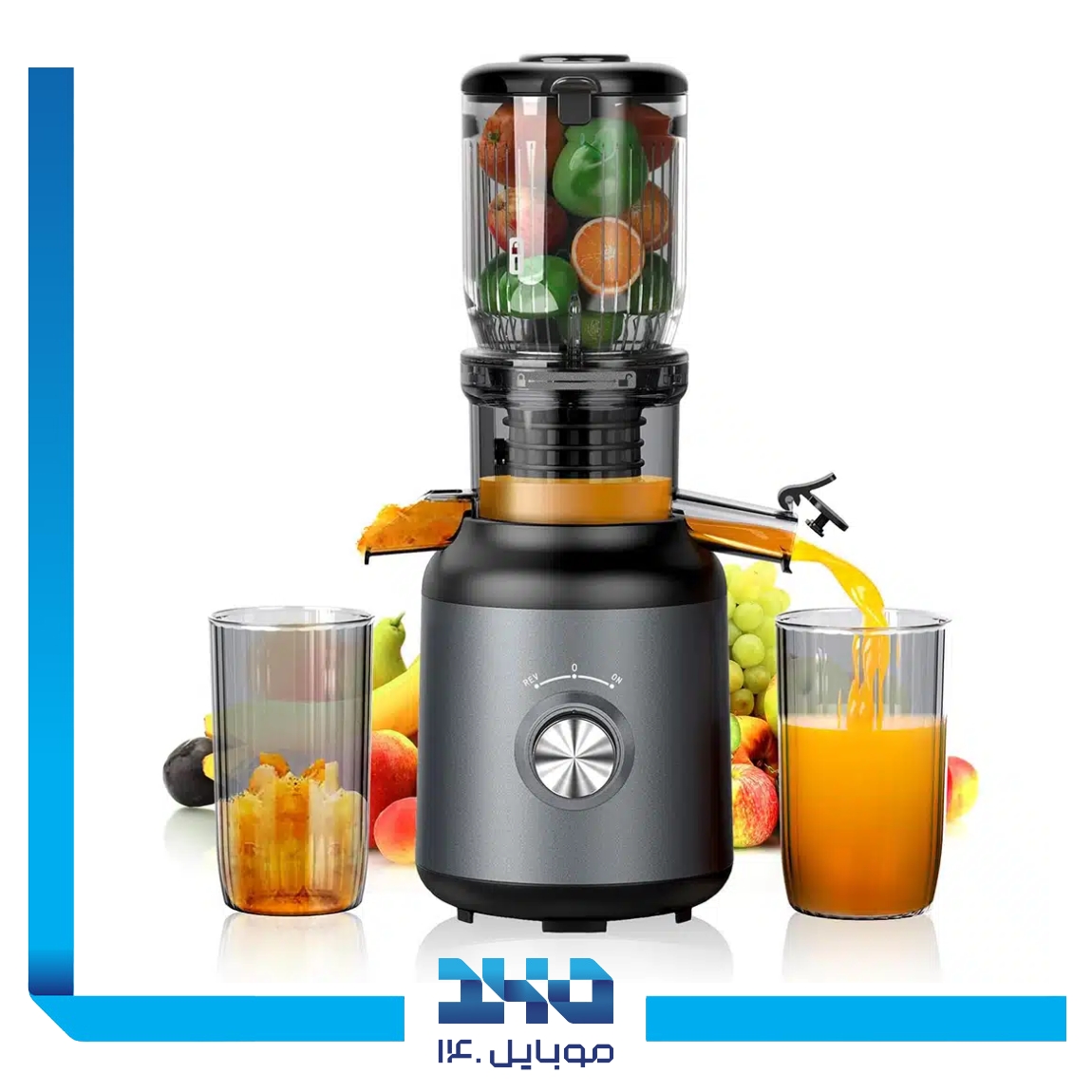 آب مرکبات گیری گرین لاین مدل Slow Juicer Pure 2