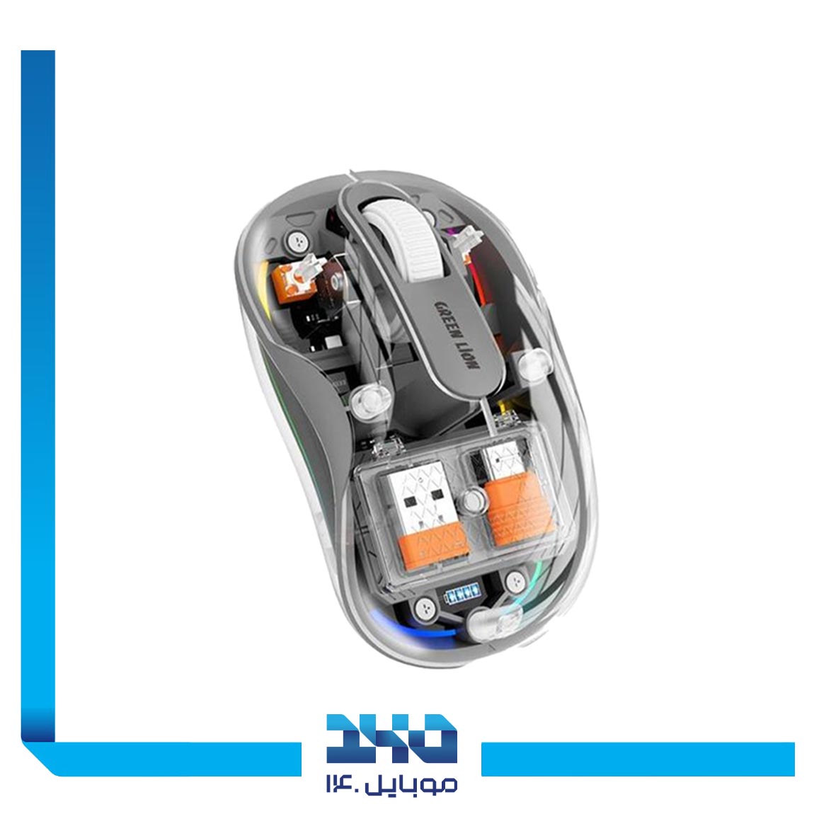 ماوس بلوتوثی گرین لاین مدل Turtle 2400DPI 1