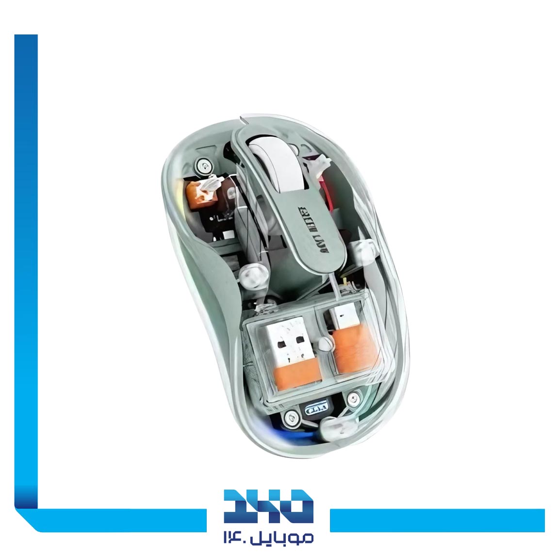 ماوس بلوتوثی گرین لاین مدل Turtle 2400DPI 2