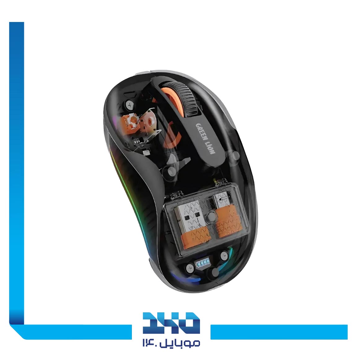 ماوس بلوتوثی گرین لاین مدل Turtle 2400DPI 3