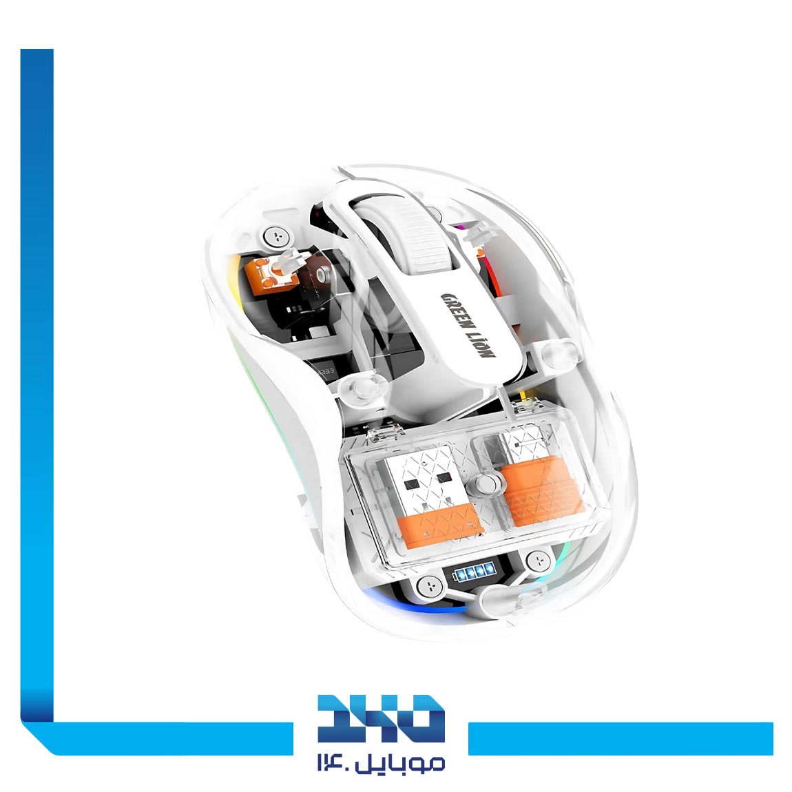 ماوس بلوتوثی گرین لاین مدل Turtle 2400DPI 4