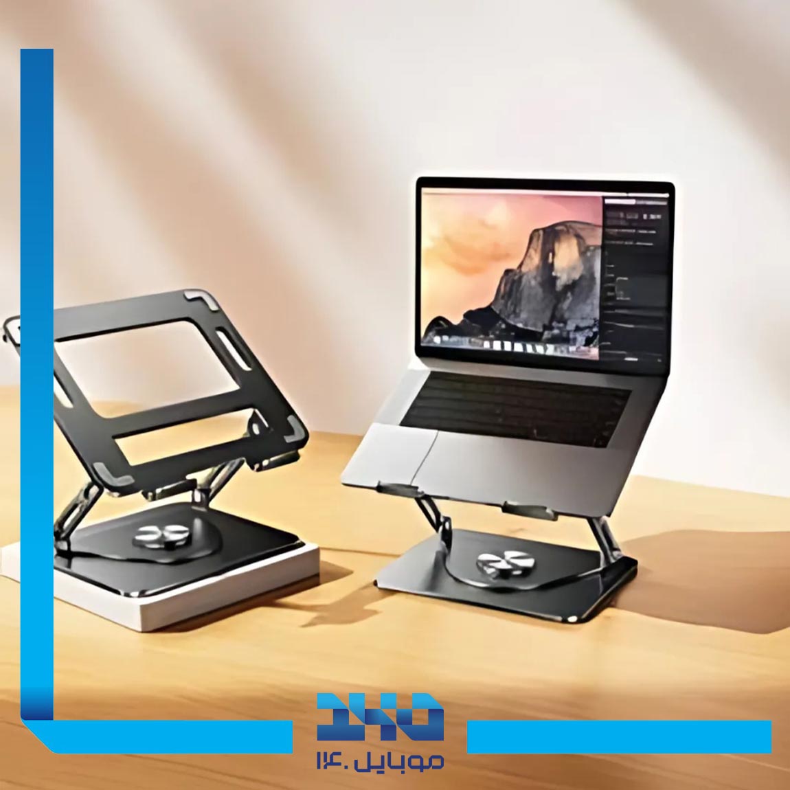 پایه لپ تاپ گرین لاین مدل Adjustable Laptop Stand With Cooling Fan 3