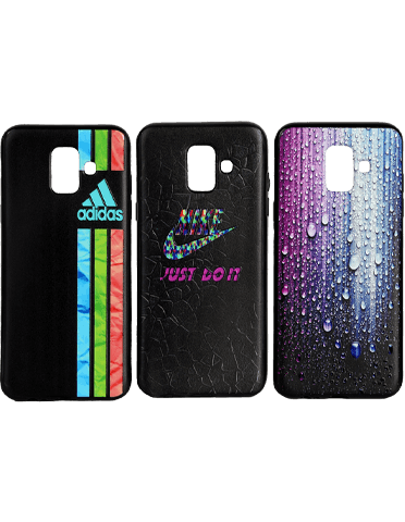 3 عدد کاور طرح‌دار مخصوص گوشی سامسونگ Galaxy A6 