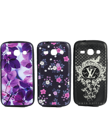 3 عدد کاور طرح‌دار مخصوص گوشی سامسونگ Galaxy G350 