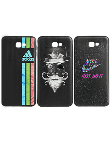 3 عدد کاور طرح‌دار مخصوص گوشی سامسونگ Galaxy J7 Prime