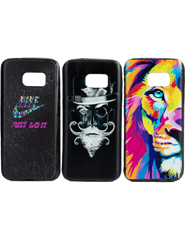 3 عدد کاور طرح‌دار مخصوص گوشی سامسونگ Galaxy S7