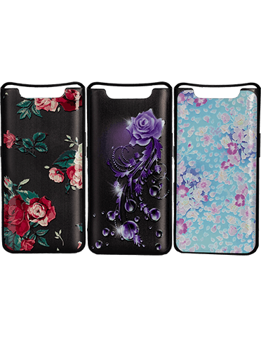 3 عدد کاور طرح‌دار مخصوص گوشی سامسونگ Galaxy A80