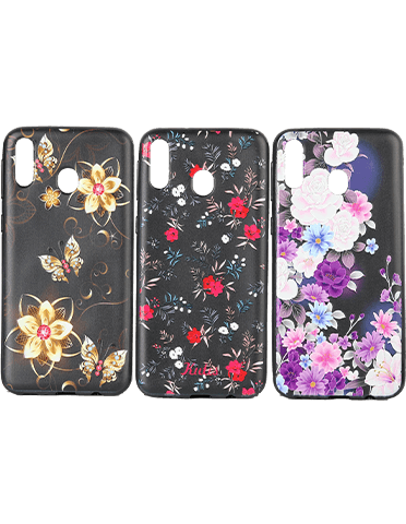 3 عدد کاور طرح‌دار مخصوص گوشی سامسونگ Galaxy M20 