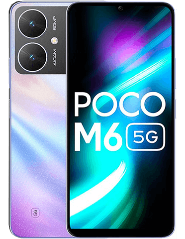 گوشی موبایل شیائومی مدل Poco M6 ظرفیت 128 گیگابایت رم 4 گیگابایت | 5G