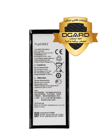 باتری گوشی آلکاتل مدل D-tek 50