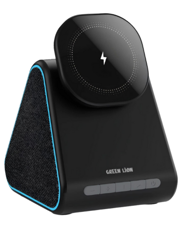 شارژر  وایرلس گرین لاین مدل Mag Trio Speaker, Charger, Phone Stand