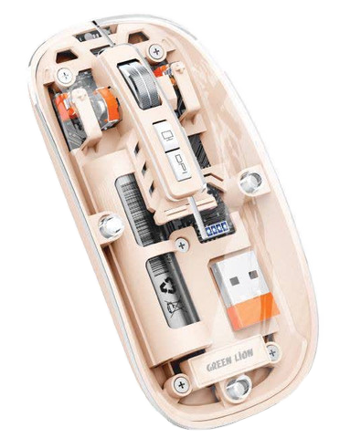 ماوس بی‌سیم گرین لاین مدل 2 Transparent Mouse 
