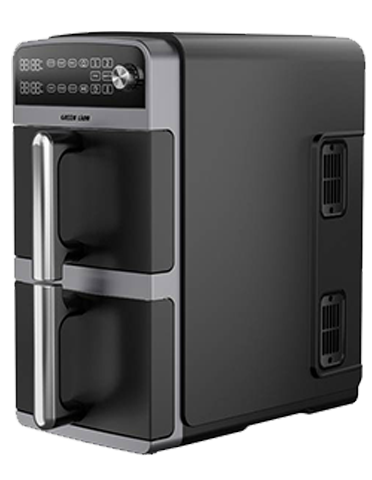 سرخ کن دو طبقه گرین لاین مدل 10L Double-Decker Air Fryer