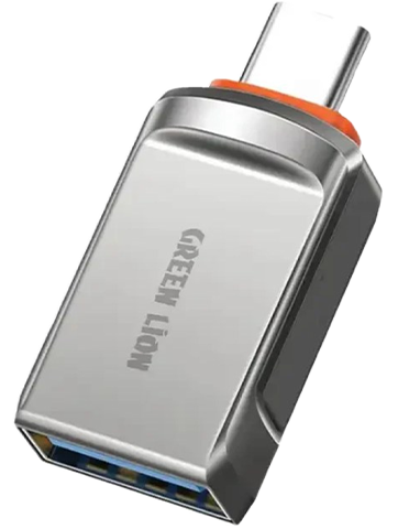 مبدل یو اس بی آ به تایپ سی گرین لاین مدل OTG USB-A To USB-C