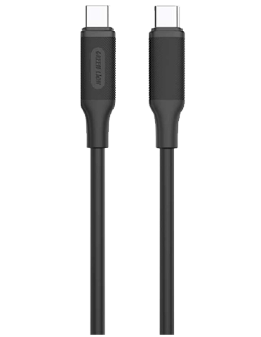 کابل تایپ سی به تایپ سی گرین لاین مدل USB-C TO USB-C PVC CABLE 1M 60W