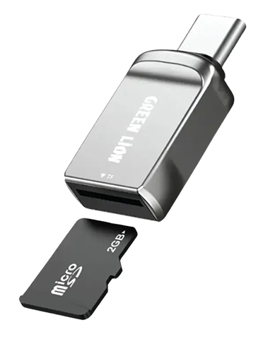 رم ریدر گرین لاین مدل Micro SD To USB-C