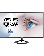 مانیتور 23.8 اینچی ایسوس مدل VZ24EHE