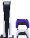 کنسول بازی سونی مدل Playstation 5 Standard به‌همراه کنترلر سونی مدل Dual Sense Galactic Purple اضافه
