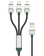 کابل 3 در 1 گرین لاین مدل USB-A to C،C،L