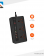Porodo PD-5P3SQCEU-BK Power Socket 3