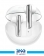 هندزفری بلوتوثی کیو سی وای مدل AilyBuds Clear T32 3